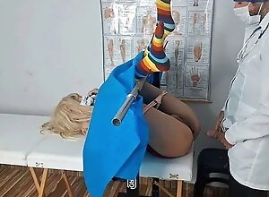 Gynecologist Catches His Patient!