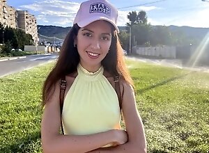 Public Agent - Beauty Agreed to Public Sex in the Mountains Creampie